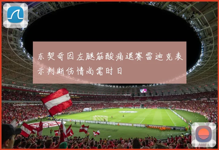 东契奇因左腿筋酸痛退赛雷迪克表示判断伤情尚需时日