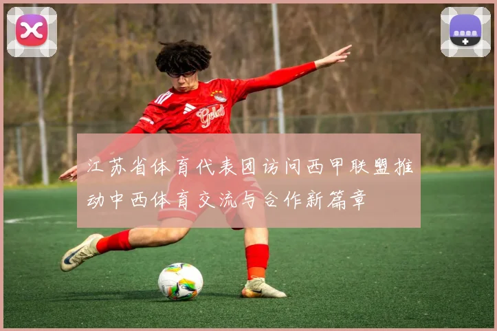 江苏省体育代表团访问西甲联盟推动中西体育交流与合作新篇章